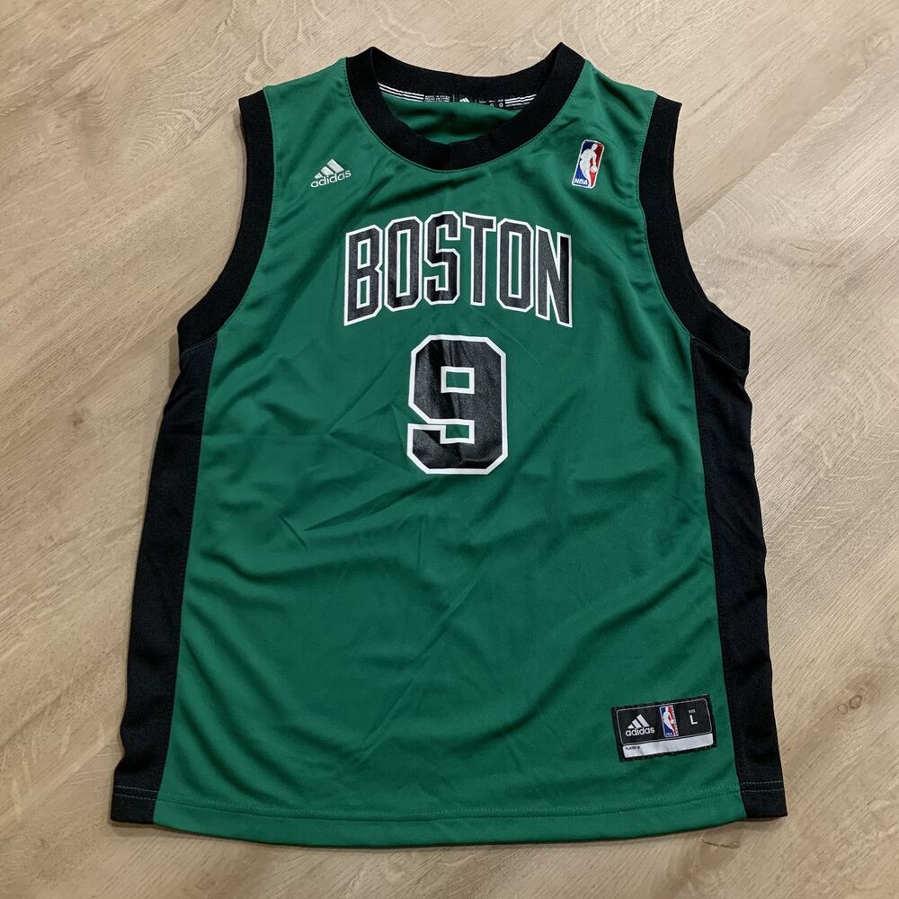 Adidas Boston Celtics Rajon Rondo #9 Basketball Jersey Youth Boys Large L 14-16